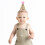 3pcs Glitter 1st Birthday Cone Hat with Adjustable Headband 6