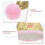 3pcs Glitter 1st Birthday Cone Hat with Adjustable Headband 8