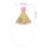 3pcs Glitter 1st Birthday Cone Hat with Adjustable Headband 2
