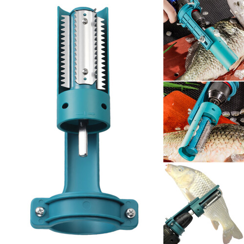 Rapid Fish Descaler Attachment For Electric Drills Ergonomic 1