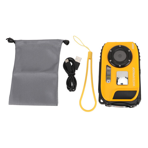 1080P 48MP Waterproof Diving Camera with 2.4" Screen, 32G Memory 1