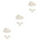 3pcs Kids Eyelashes Moon Stars Cloud Hanging Decor 5