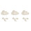 3pcs Kids Eyelashes Moon Stars Cloud Hanging Decor 4