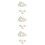 3pcs Kids Eyelashes Moon Stars Cloud Hanging Decor 8