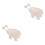 2pcs Mini Woven Baskets With Handle Fake Rattan Storage Holder 5