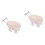 2pcs Mini Woven Baskets With Handle Fake Rattan Storage Holder 6