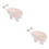 2pcs Mini Woven Baskets With Handle Fake Rattan Storage Holder 8