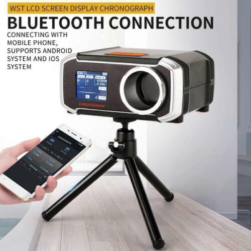 Advanced Shooting Chronograph Speed Tester with Bluetooth and Mobile App Integration Includes Tripod and USB Charging 1
