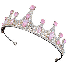 5pcs Rhinestone Crown Headband Party Headdress for Girls