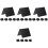 40 Pcs Mini Chalkboard Signs Acrylic Reusable Message Boards 3