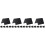 40 Pcs Mini Chalkboard Signs Acrylic Reusable Message Boards 4