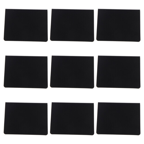40 Pcs Mini Chalkboard Signs Acrylic Reusable Message Boards