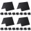 40 Pcs Mini Chalkboard Signs Acrylic Reusable Message Boards 5