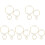15 Sets Dream Catcher Craft Materials Iron Rings DIY 2
