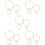15 Sets Dream Catcher Craft Materials Iron Rings DIY 8