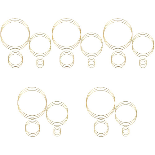 15 Sets Dream Catcher Craft Materials Iron Rings DIY 2