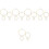 15 Sets Dream Catcher Craft Materials Iron Rings DIY 4