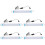5 Pcs Aquarium LED Light Fish Tank Landscaping 2