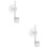 2pcs Aquarium Air Stone Disk Oxygen Diffuser 6