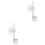 2pcs Aquarium Air Stone Disk Oxygen Diffuser 3