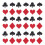 2pcs Poker Theme Confetti 200pcs Table Decoration for Party 1