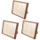 3pcs Medals Display Case Shadow Box Frame 4