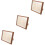 3pcs Medals Display Case Shadow Box Frame 7