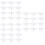 300 Pcs Plastic Cake Decorating Nails Flower Needle for DIY Cooking 7