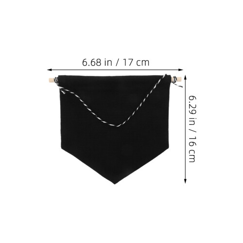 5pcs Pin Display Banner Wall Hanging Cloth Badge Organizer 2