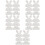 30 Pcs Bunny Birthday Party Hats Rabbit Headbands Easter Crown 9