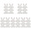 30 Pcs Bunny Birthday Party Hats Rabbit Headbands Easter Crown 4