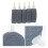 15 Pcs Aquarium Air Round Bubble Diffusers Fish Tank Stone 4