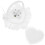 3pcs Wedding Ring Pillow Heart Shape With Handle 11