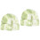 2 Pcs Women Woolen Knitting Hat Warm 4