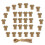 100 Sets Kraft Paper Tags Blank Gift Labels 1