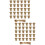 100 Sets Kraft Paper Tags Blank Gift Labels 7