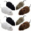 8pcs Wind Up Mice Cat Toys Plush Interactive Mice 3