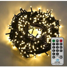 720LED Christmas String Fairy Light w/Remote Outdoor Garden Tree Decor
