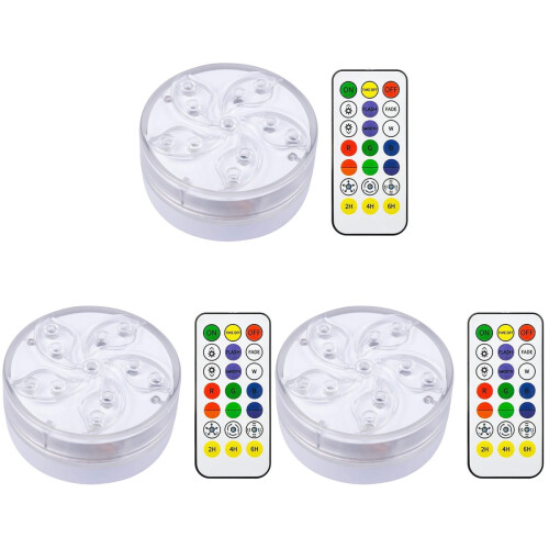 3pcs Submarine Remote-Control Light for Fish Tank Pool Dive 1