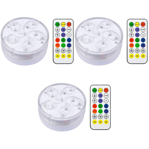 3pcs Submarine Remote-Control Light for Fish Tank Pool Dive 2