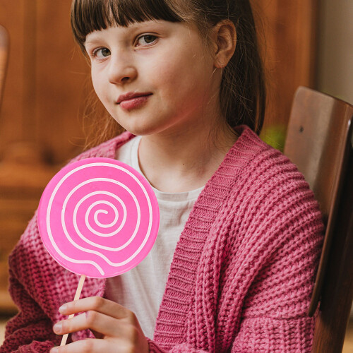 4pcs Fake Lollipop Party Photo Props Simulation Candy Model 2