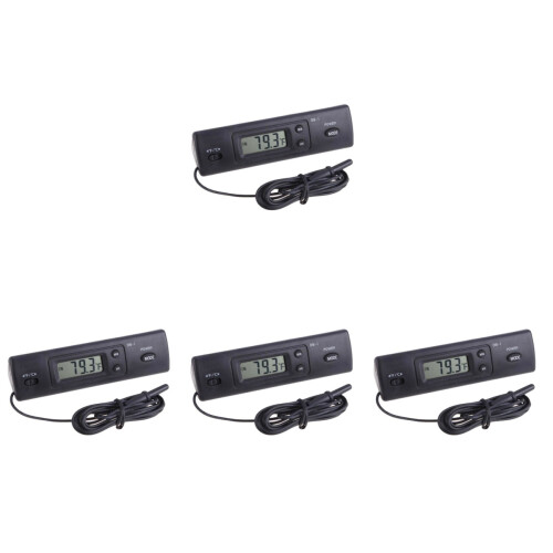 4 Sets Digital Aquarium Thermometer for Reptile Tank 1