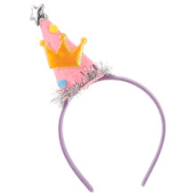 2pcs Birthday Headband Party Hair Hoop Decoration