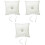 3pcs Ring Pillow 3