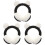 3pcs Bear Earmuff Winter Warm Furry Ear Warmer 2