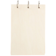 2pcs Wooden Wedding Guest Book Memory Message Book
