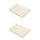 2pcs Wooden Wedding Guest Book Memory Message Book 7