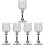 5pcs 22cm Candlestick Holder Crystal Tea Light Holder 7
