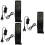 3pcs LED Aquarium Light Clip-On with 7
