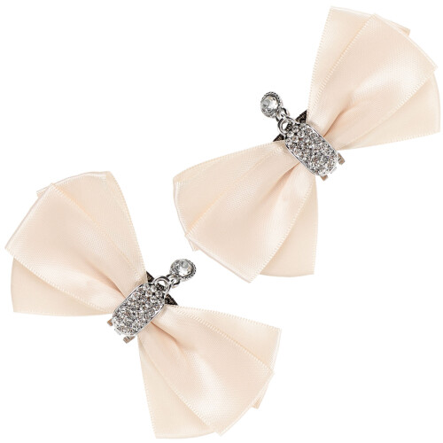 2 Paar Schleifen- -Schuhclips Für High Heels 2